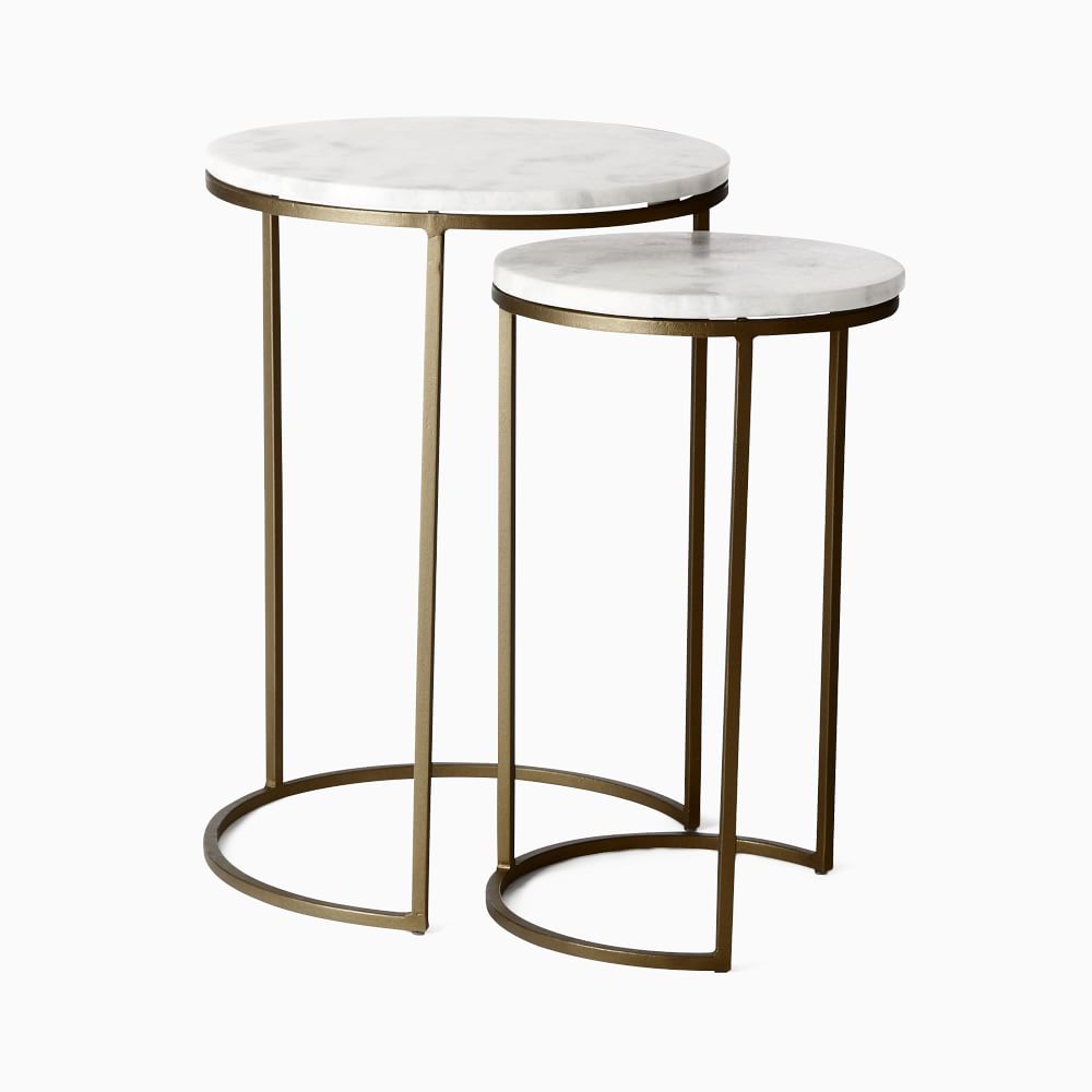 Round Nesting Side Table