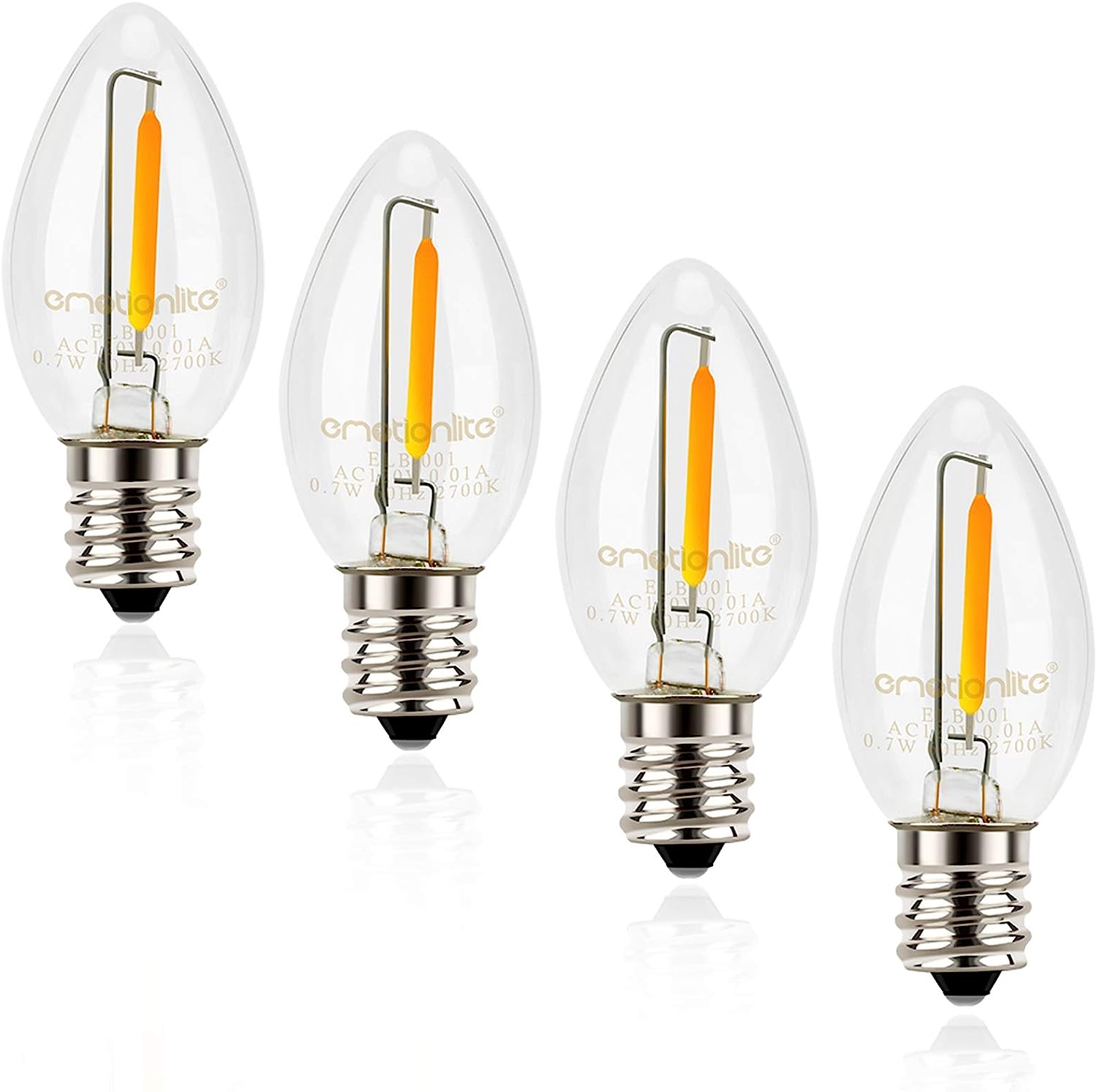 Emotionlite C7 Candelabra LED Light Bulbs