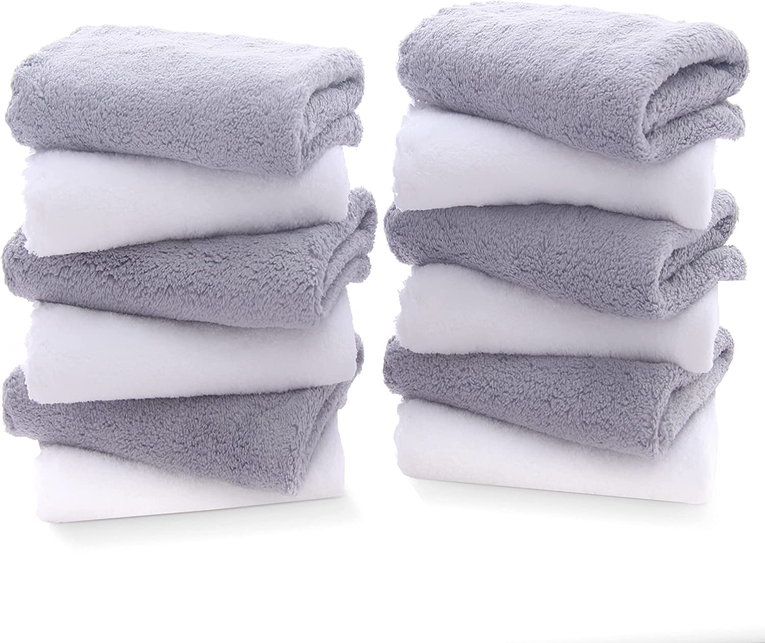 TENSTARS Premium Washcloths Set
